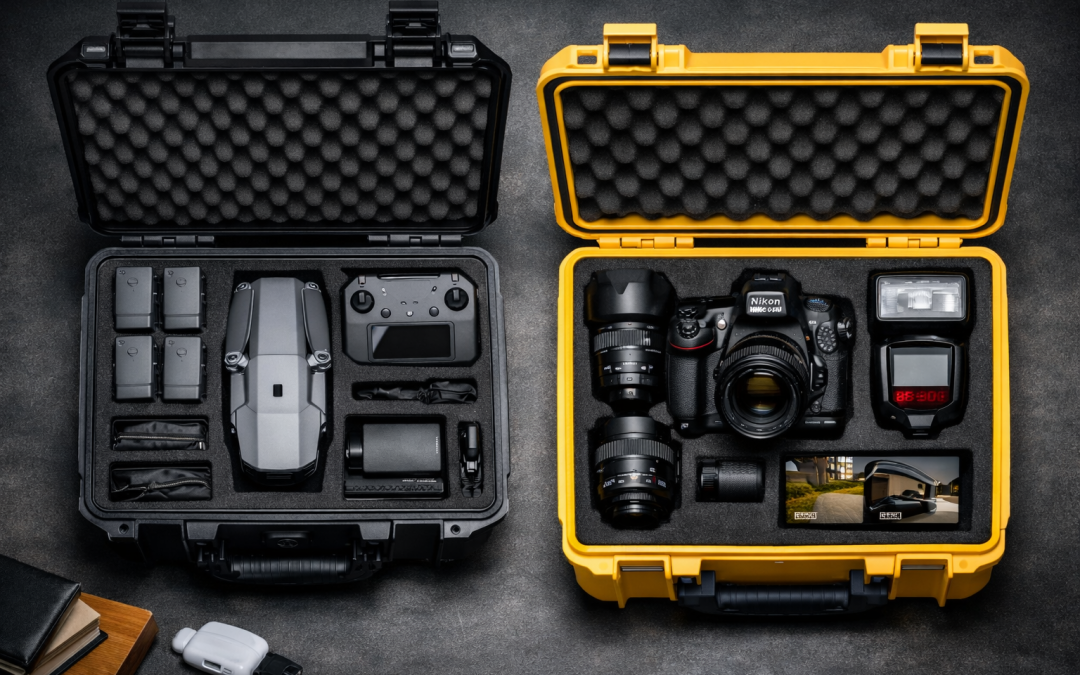 Interiores de maletas personalizadas: cuando la protección de tu equipo también puede ser una obra de arte